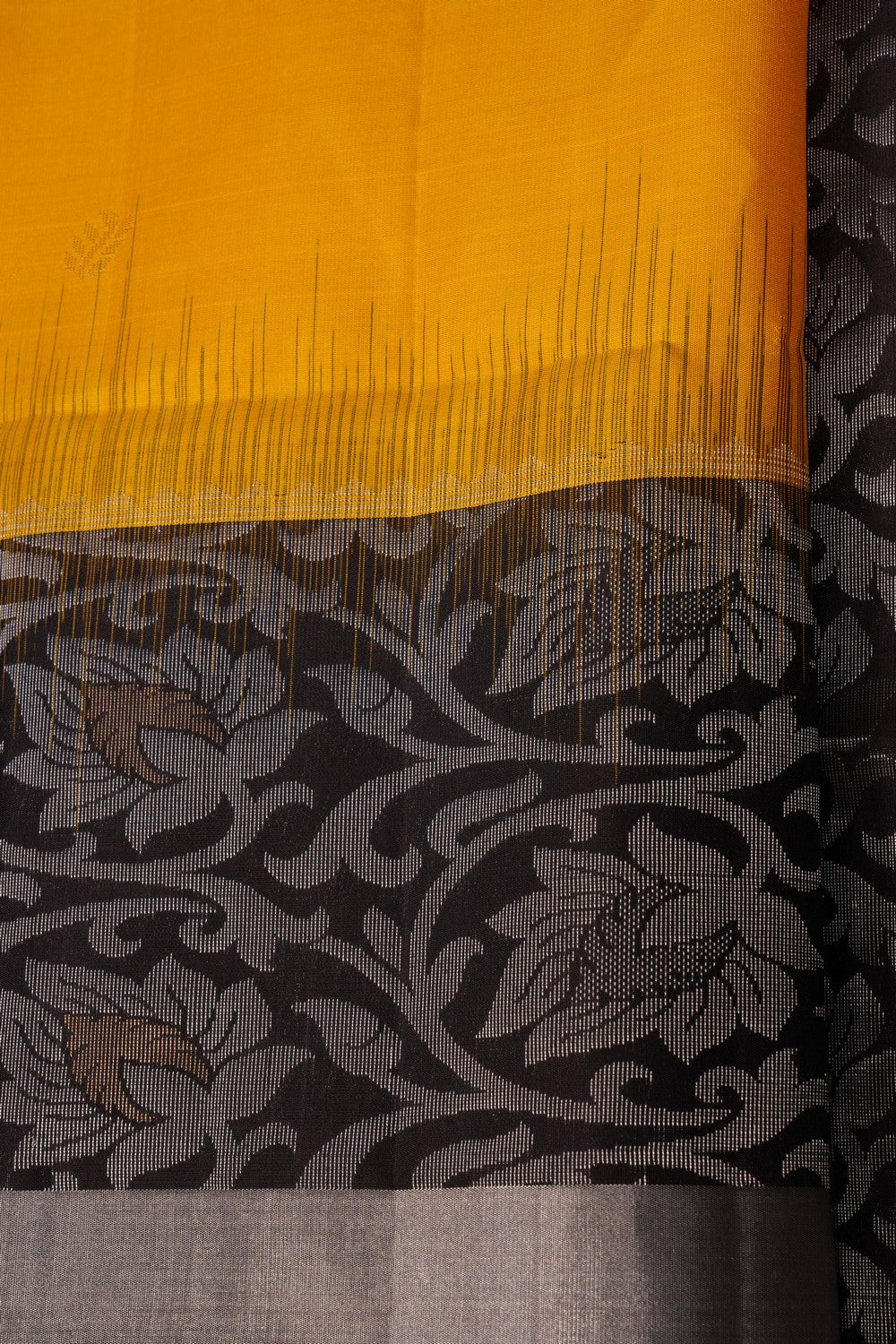 South Silk Yellow Saree