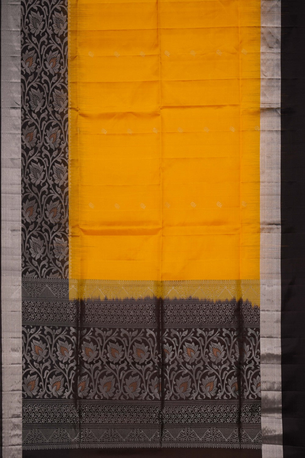 South Silk Yellow Saree