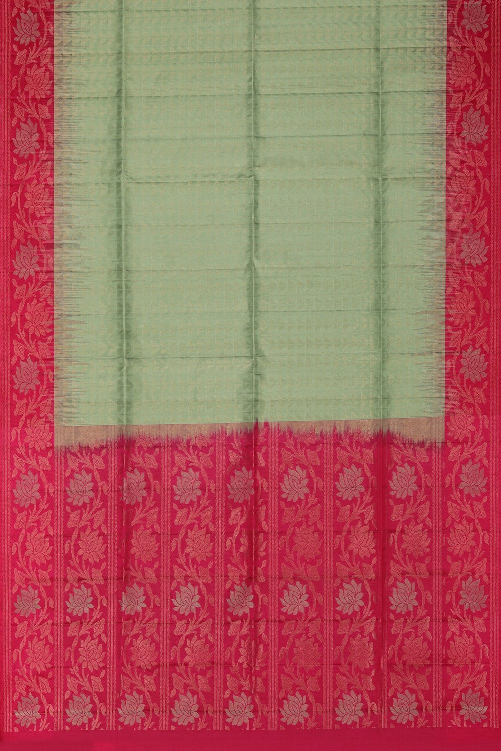 Image of South Silk Sage Green Saree
