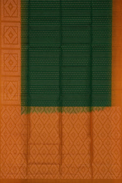 Image of South Silk Green Saree