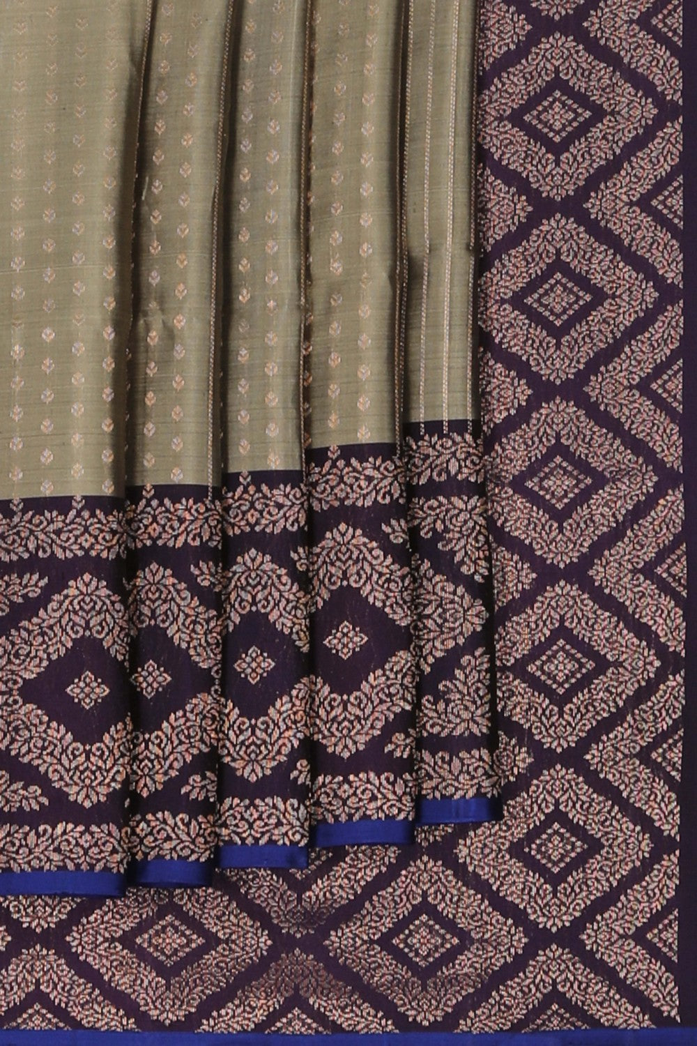 South Silk Grey Saree