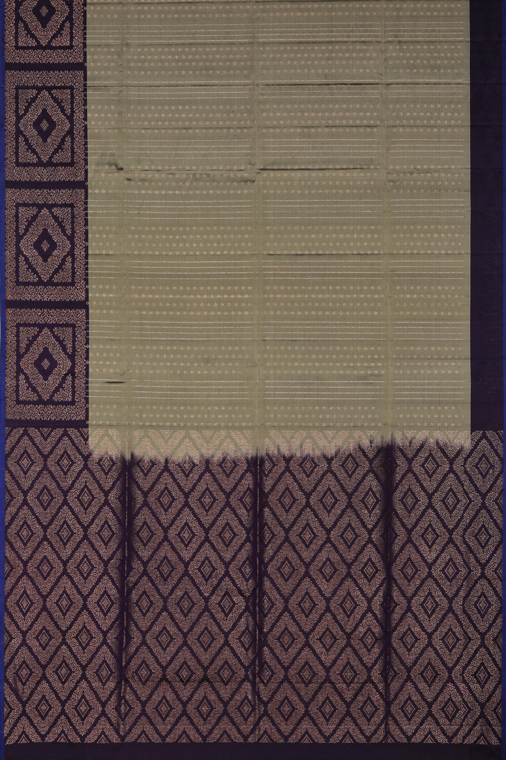 South Silk Grey Saree