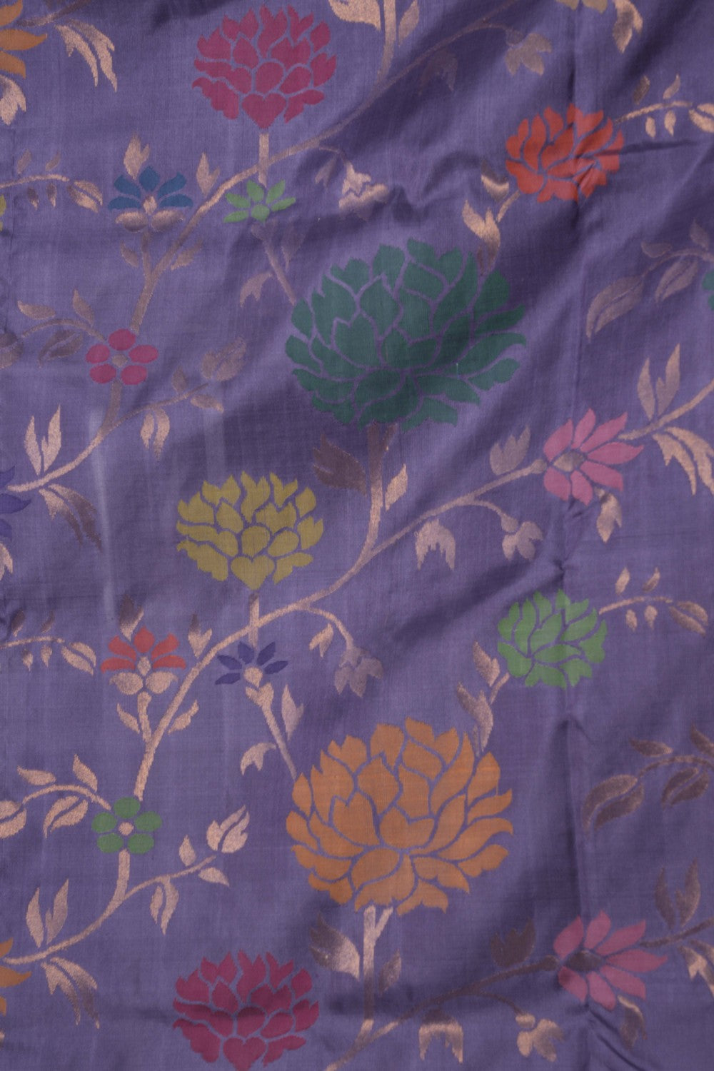 Uppada Jamdani Grey Saree