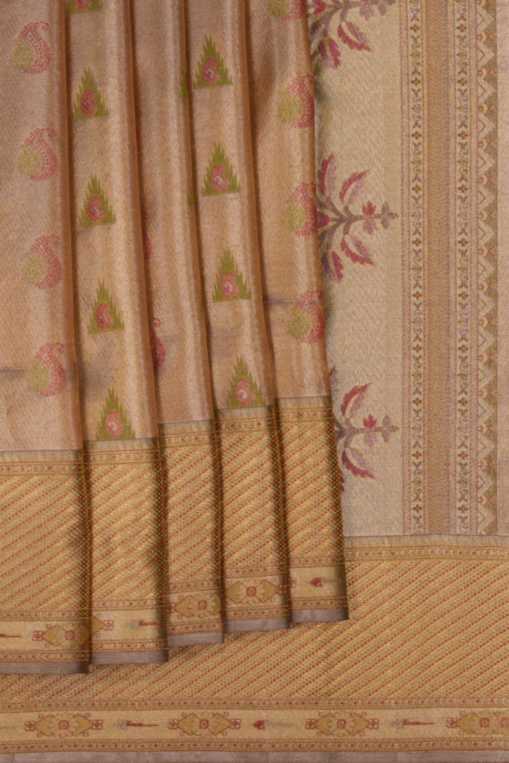 Kanchipuram Tissue Brocade Saree