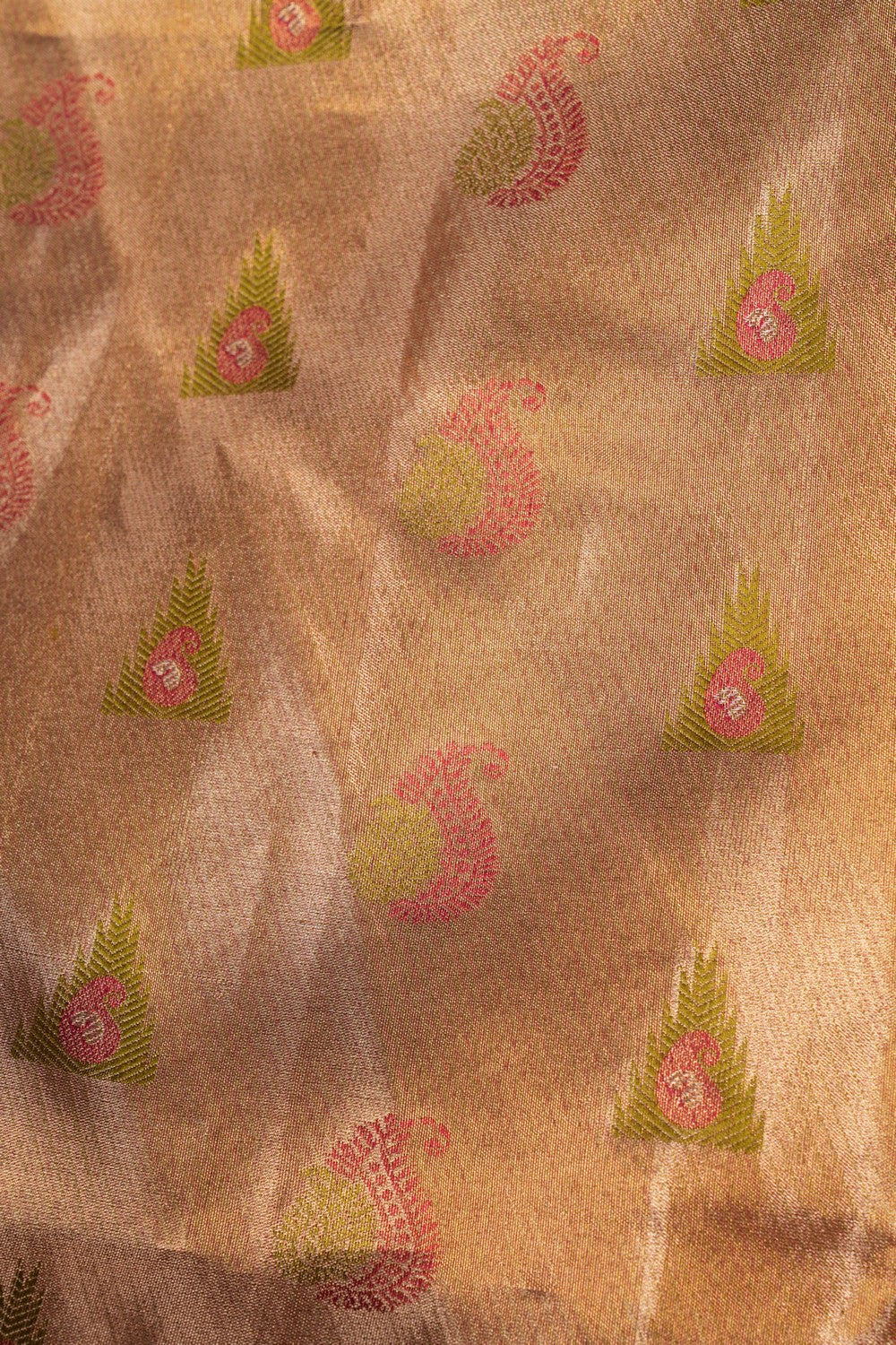 Image of Kanchipuram Tissue Brocade Saree