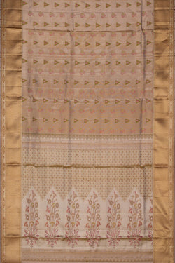 Image of Kanchipuram Tissue Brocade Saree