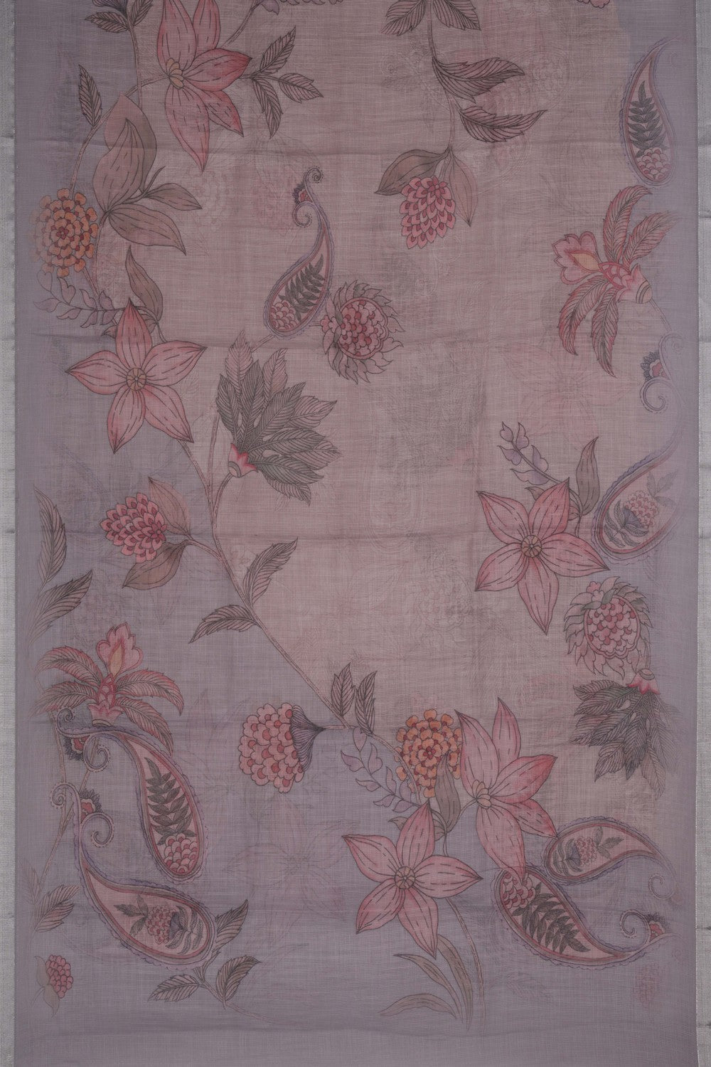 Image of Unstitched Suit Set Linen Fabric (3 Pcs Set)