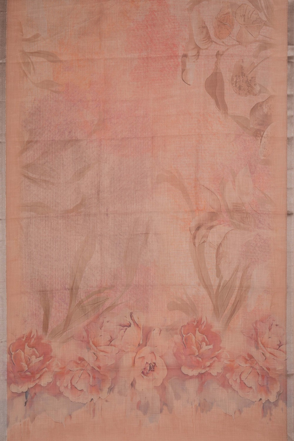 Image of Unstitched Suit Set Linen Fabric (3 Pcs Set)