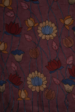Image of Kalamkari Multi Colour Saree