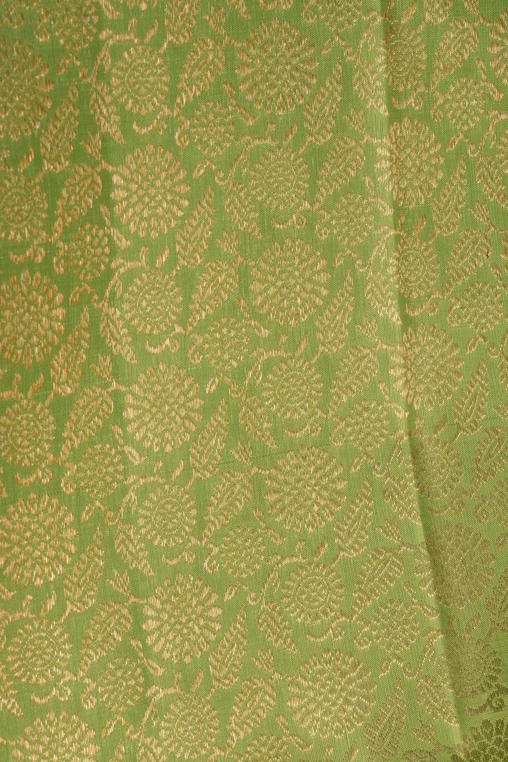 Kanchipattu Brocade Green Saree