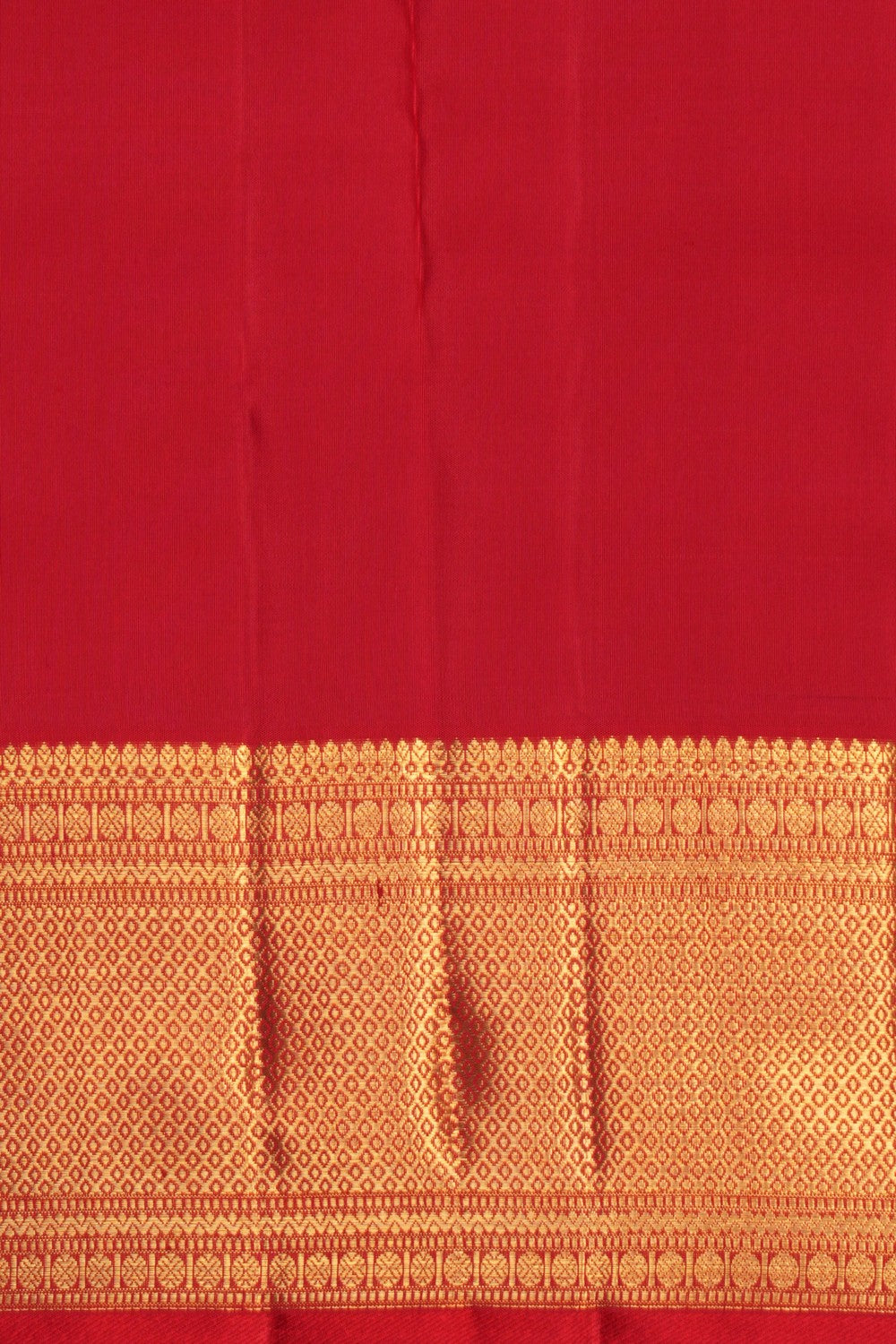 Kanchipattu Brocade Red Saree