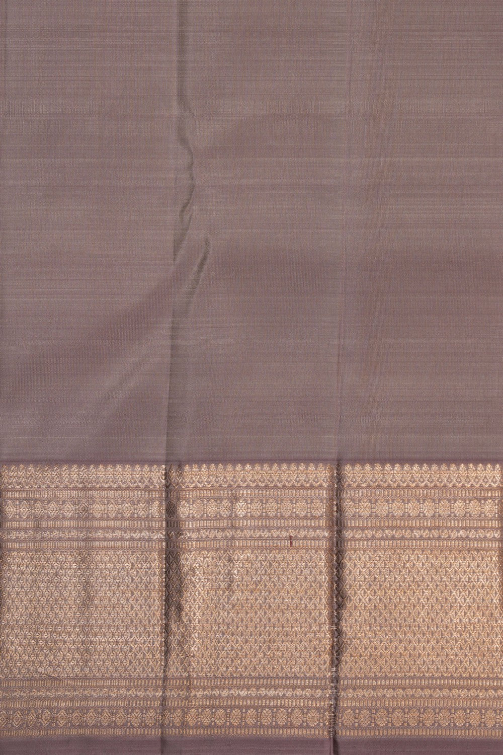 Image of Kanchipattu Brocade Grey Saree