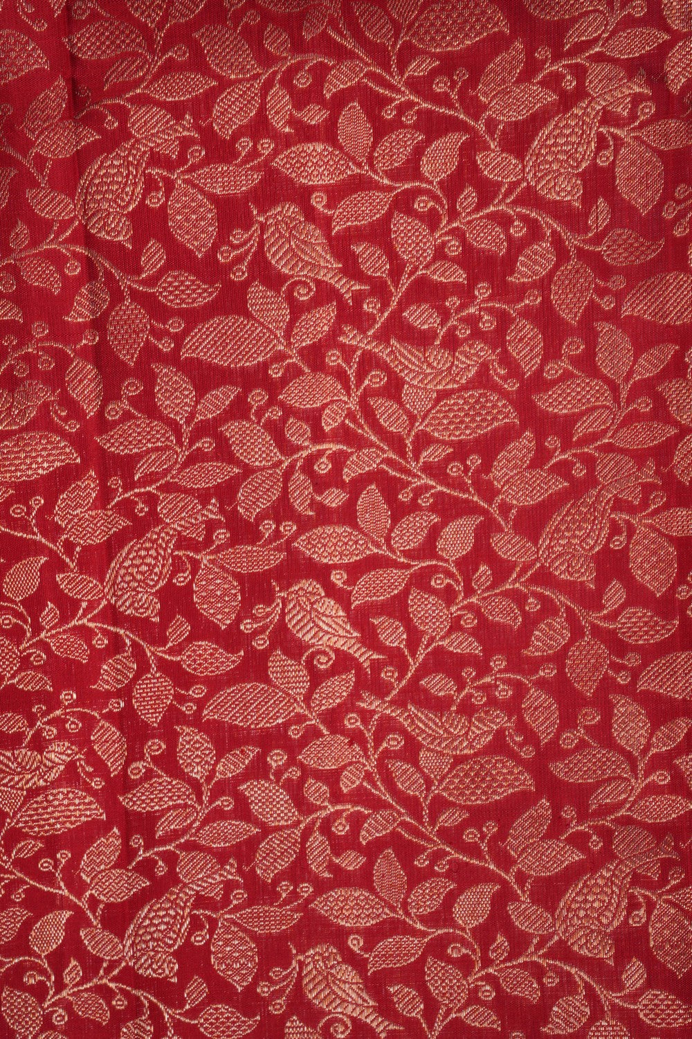 Kanchipattu Brocade Red Saree