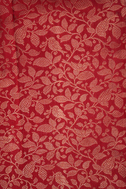 Image of Kanchipattu Brocade Red Saree