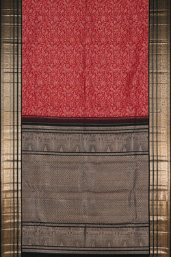 Image of Kanchipattu Brocade Red Saree