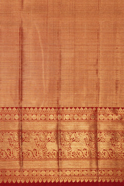 Image of Kanchipuram Tissue Brocade Saree