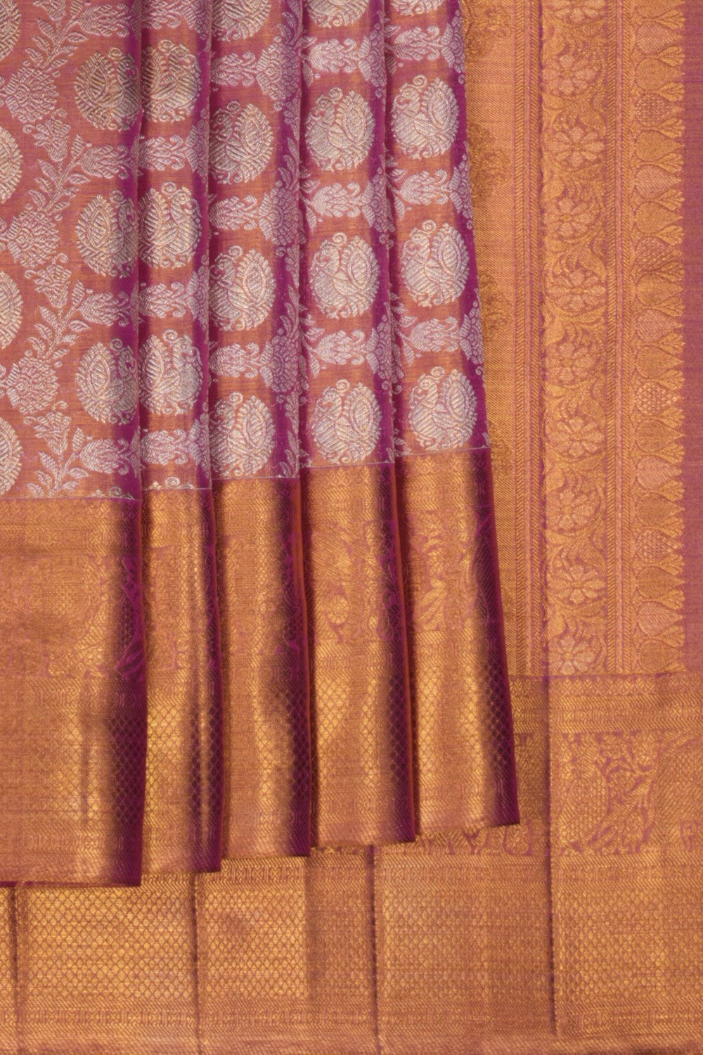 Kanchipuram Tissue Brocade Saree