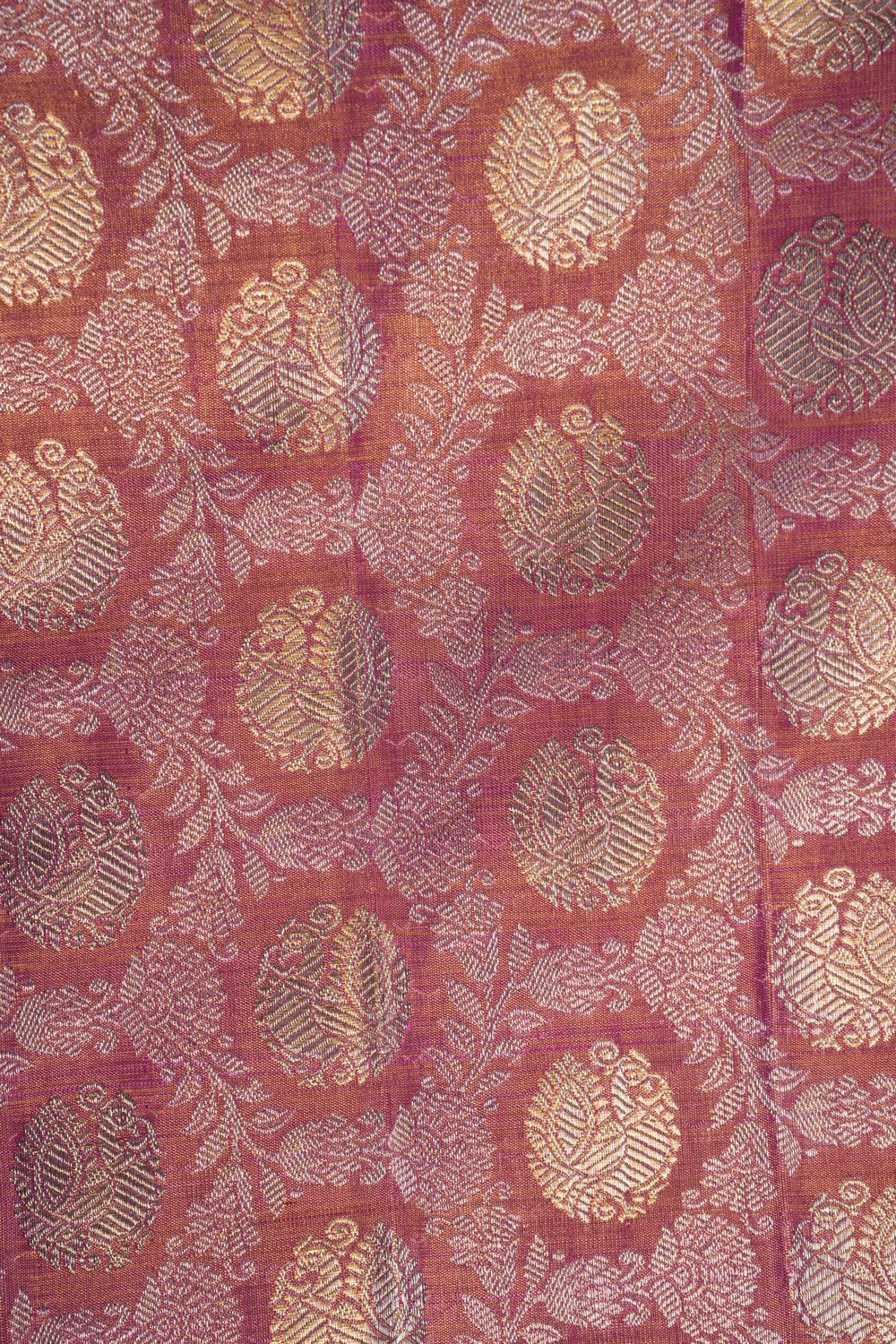 Image of Kanchipuram Tissue Brocade Saree