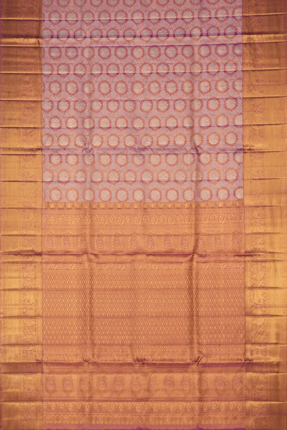 Image of Kanchipuram Tissue Brocade Saree