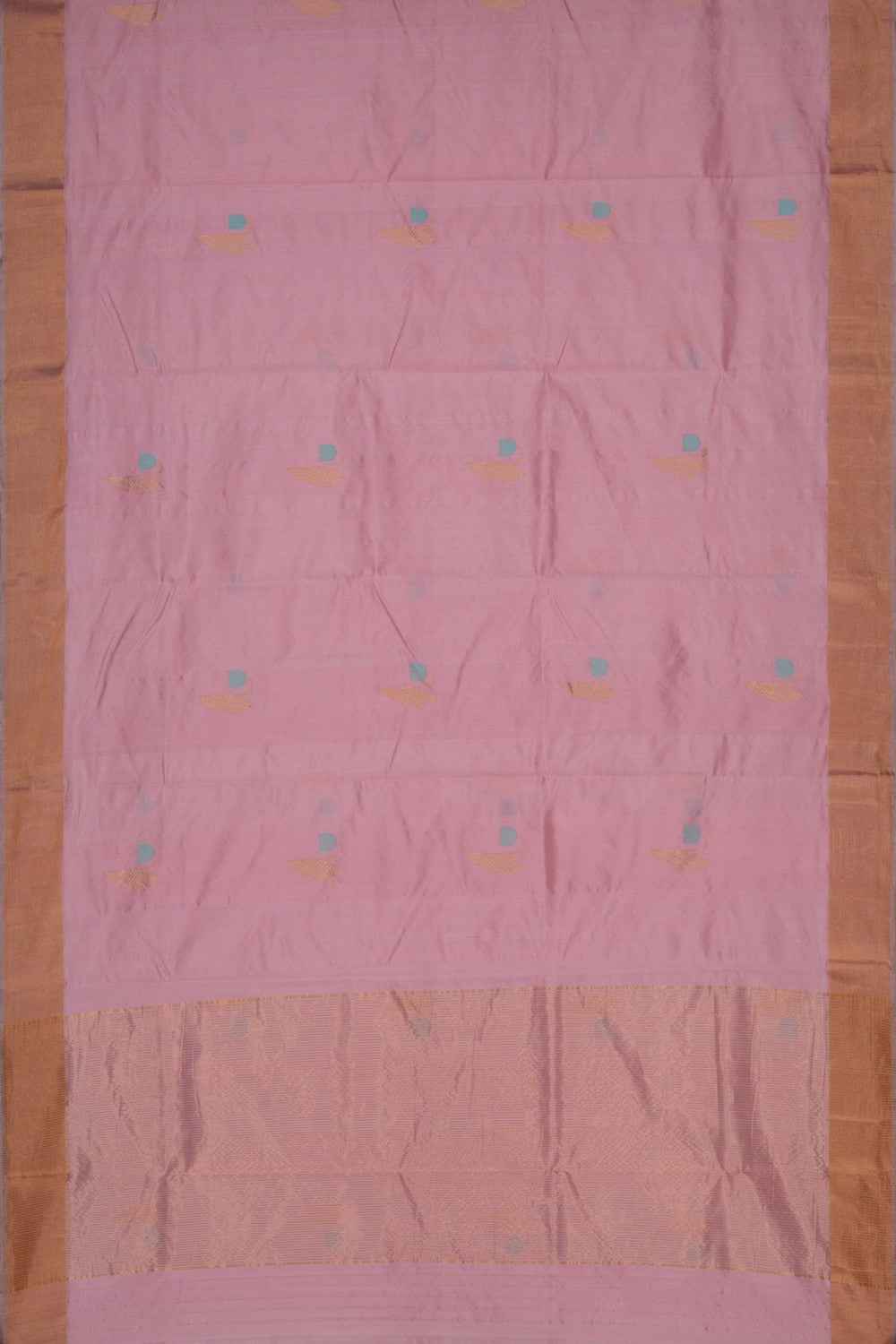 Image of Chanderi Pink Saree