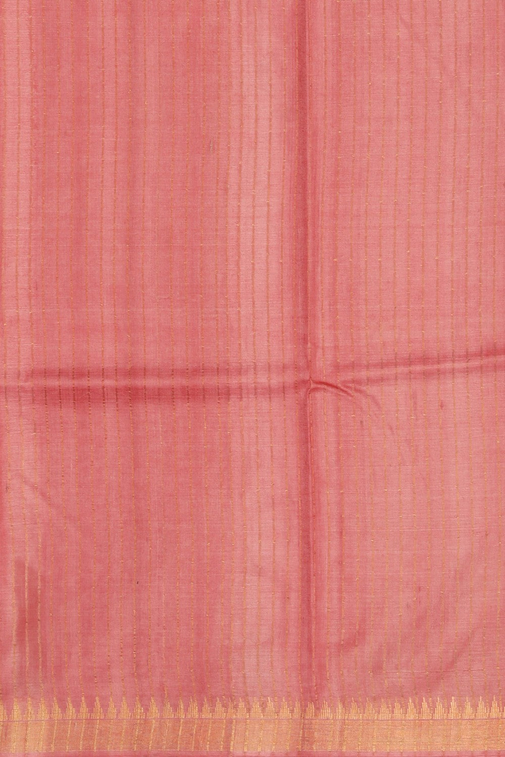 Image of Floral Printed Tussar Saree