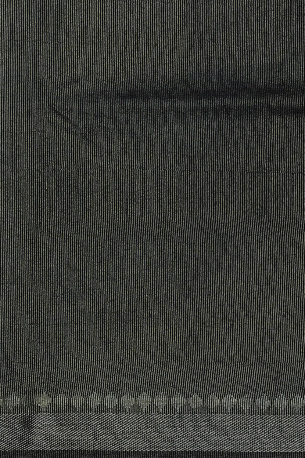 Image of Geometric Flower Printed Tussar Saree