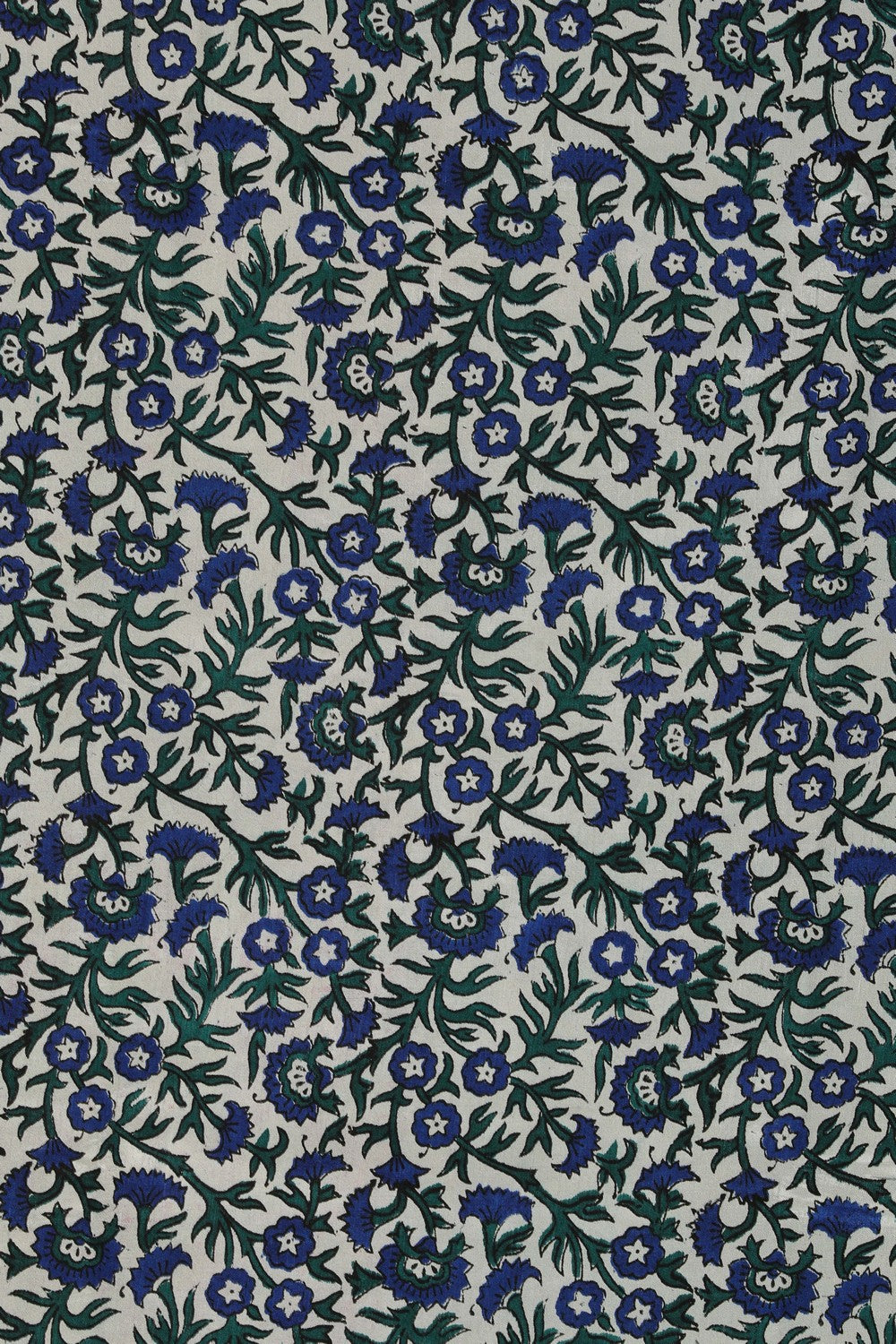 Floral Printed Tussar Saree