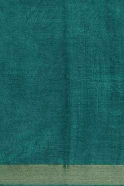 Image of Floral Printed Tussar Saree