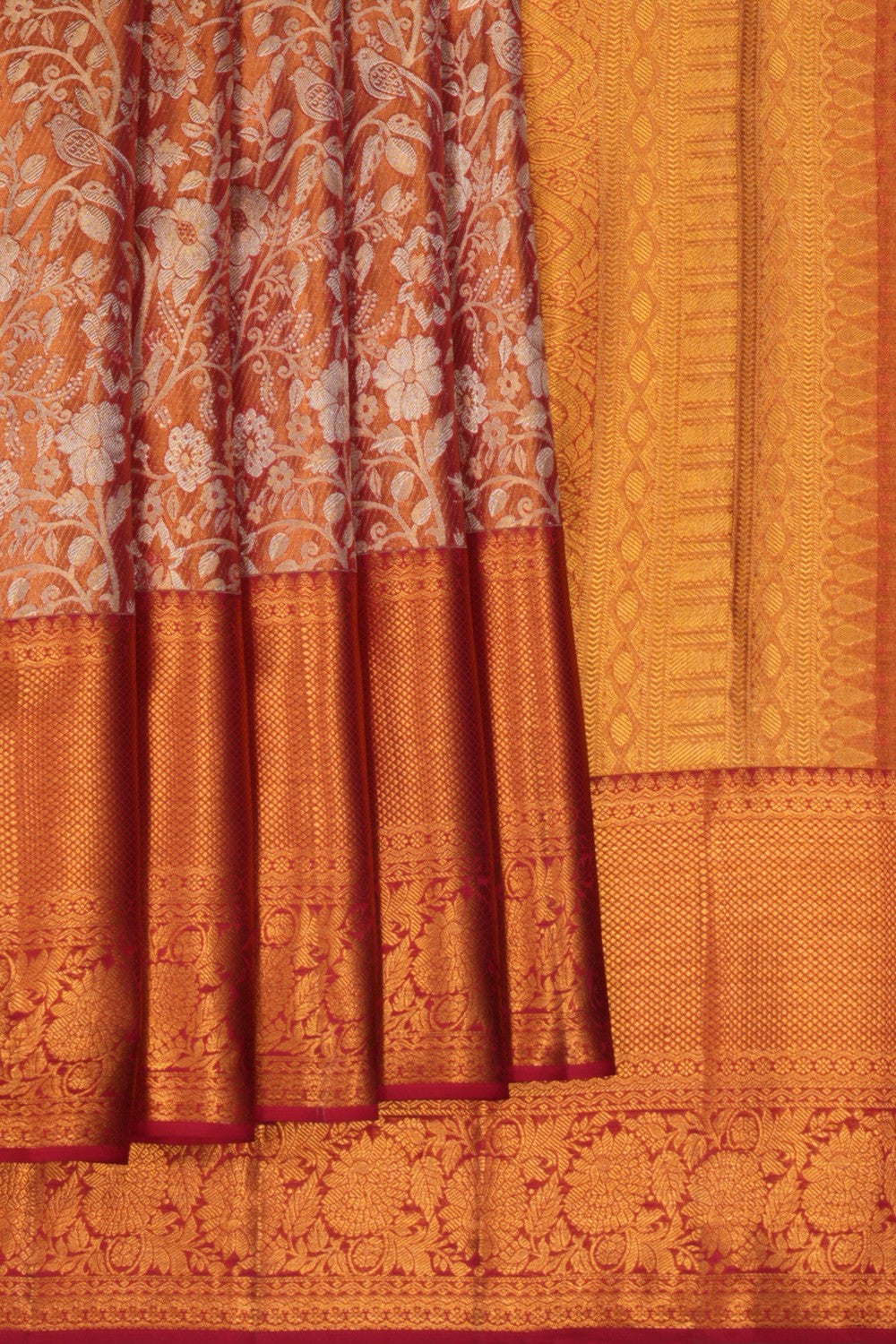 Kanchipuram Tissue Brocade Saree