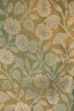 Image of Kanchipuram Tissue Brocade Saree