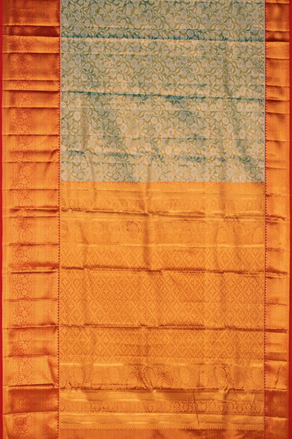 Kanchipuram Tissue Brocade Saree