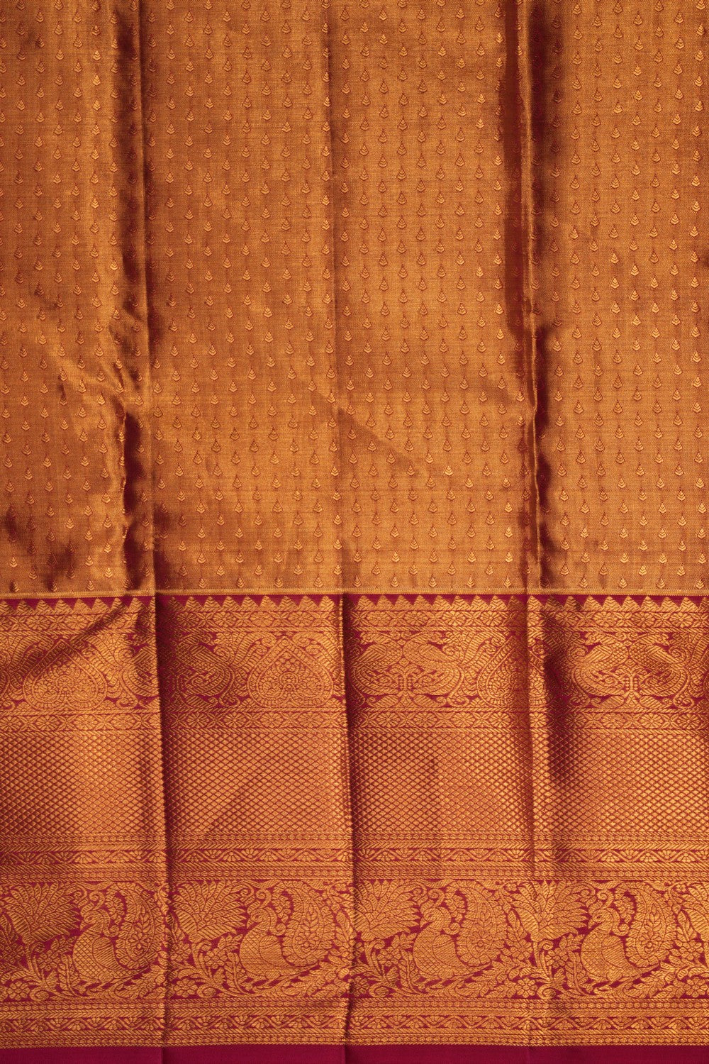 Image of Kanchipuram Tissue Brocade Saree