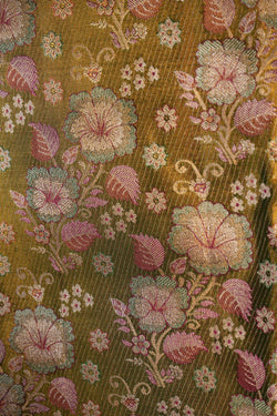 Image of Kanchipattu Brocade Green Saree