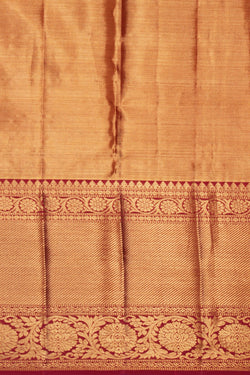 Image of Kanchipattu Brocade Gold Saree