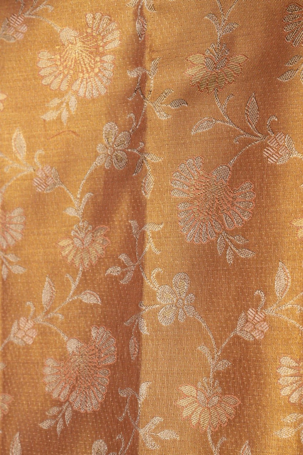 Image of Kanchipattu Brocade Gold Saree