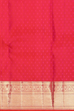 Image of Kanchipattu Brocade Fuchsia Pink Saree