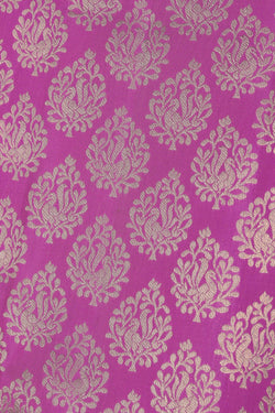 Image of Kanchipattu Brocade Purplish Pink Saree