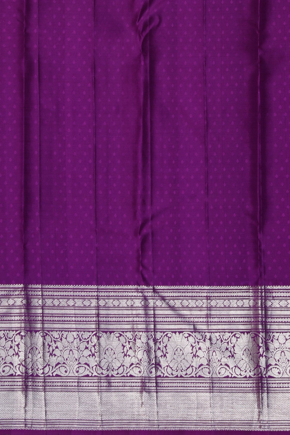 Image of Kanchipattu Brocade Purple Saree