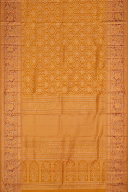 Image of Kanchipattu Brocade Gold Saree