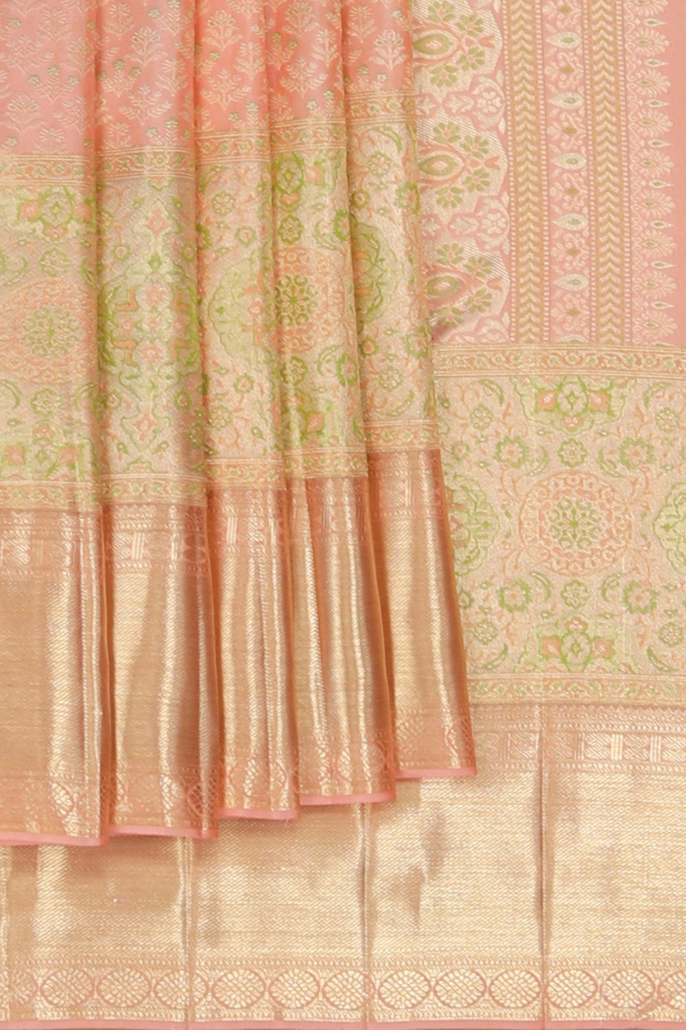 Image of Kanchi Pattu Tissue Brocade Saree