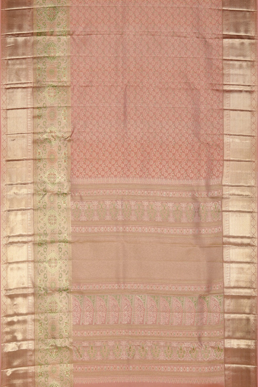 Image of Kanchi Pattu Tissue Brocade Saree