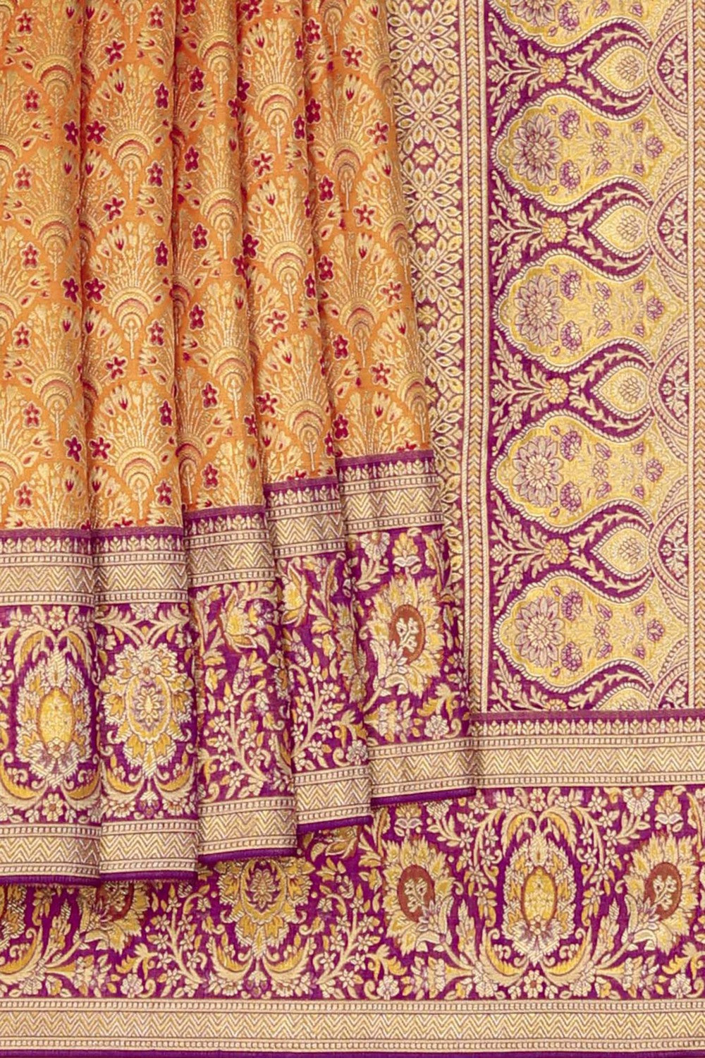Kanchi Pattu Tissue Brocade Saree