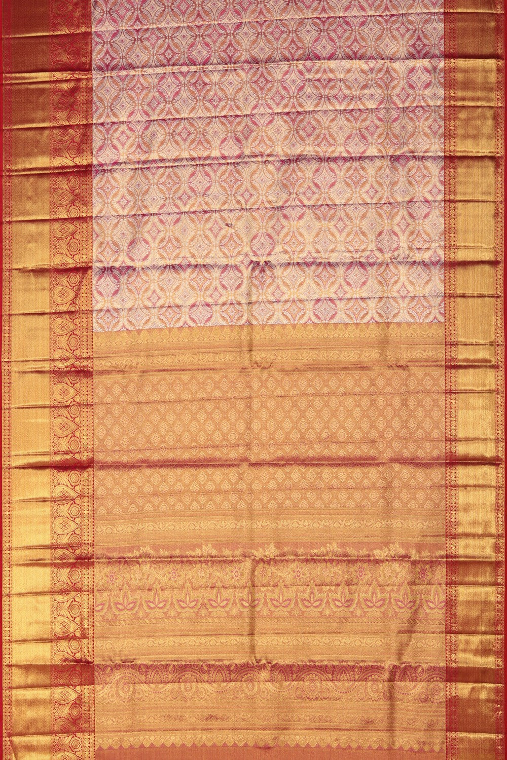 Image of Kanchi Pattu Tissue Brocade Saree