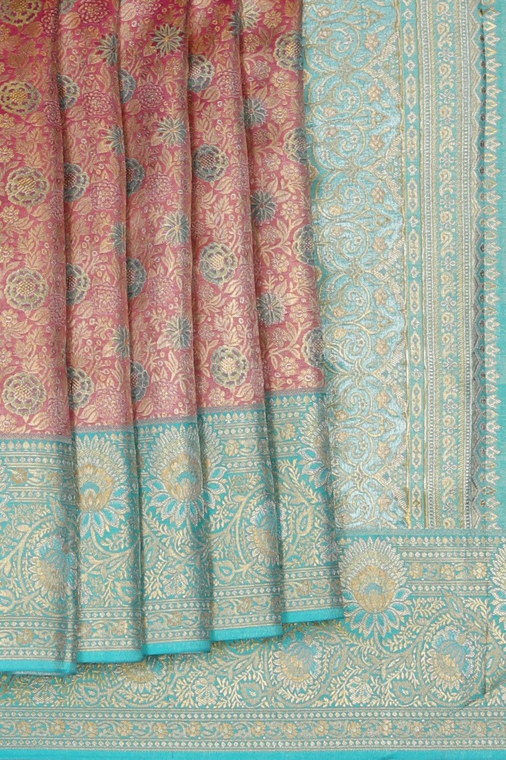 Image of Kanchi Pattu Tissue Brocade Saree