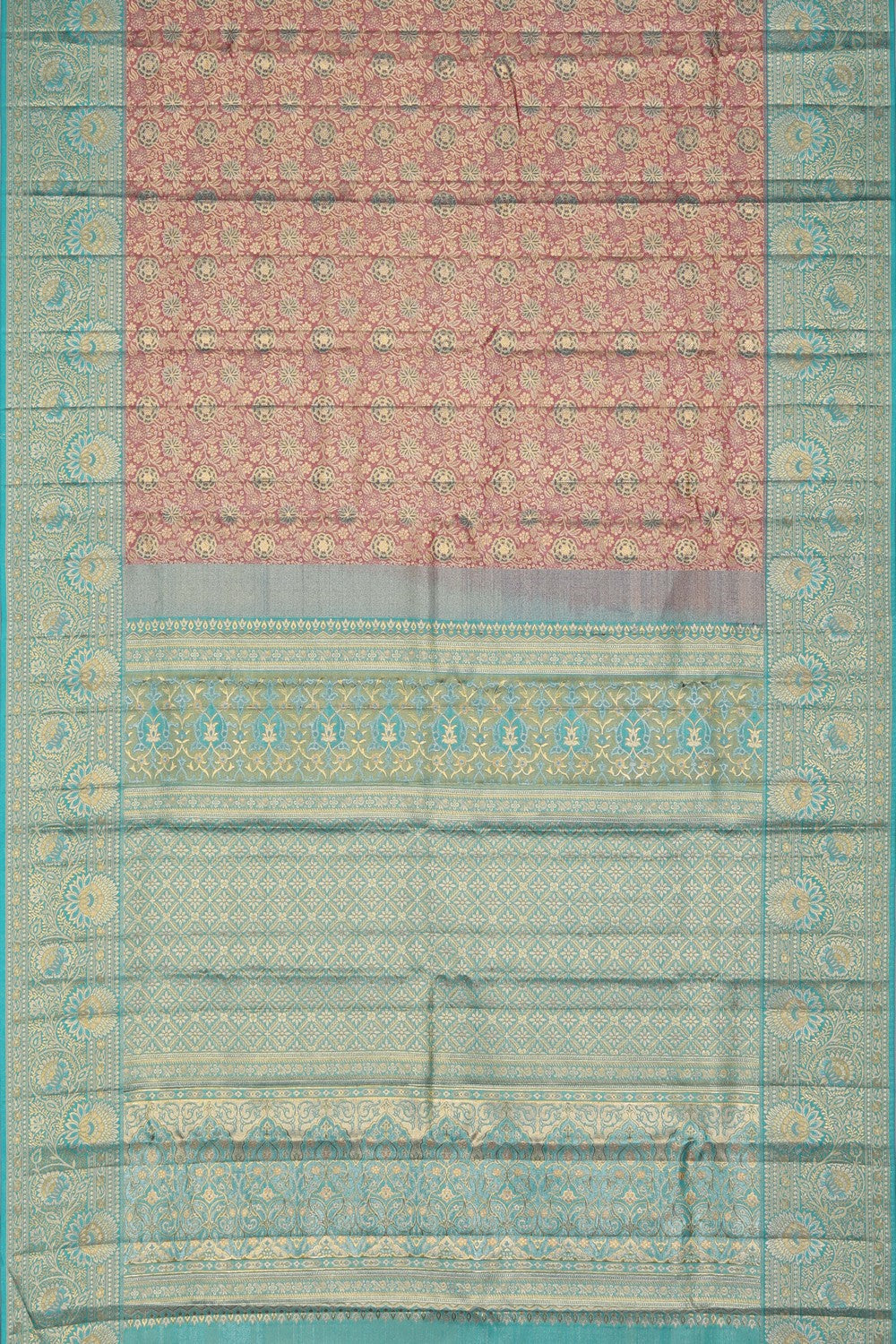 Image of Kanchi Pattu Tissue Brocade Saree