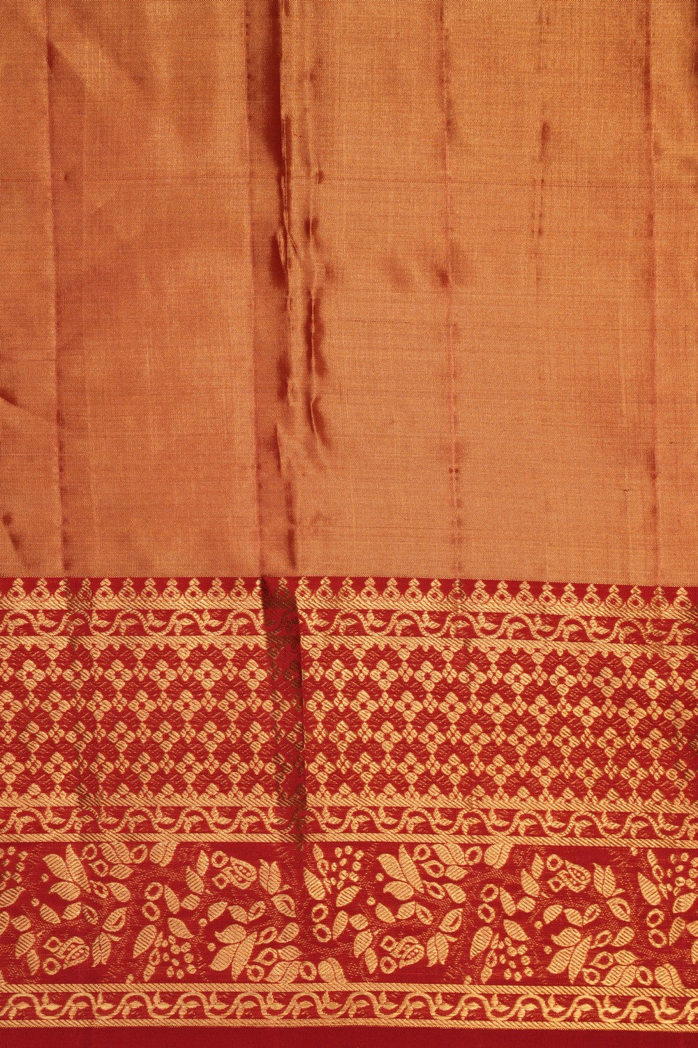 Kanchipattu Tissue Brocade Gold Saree