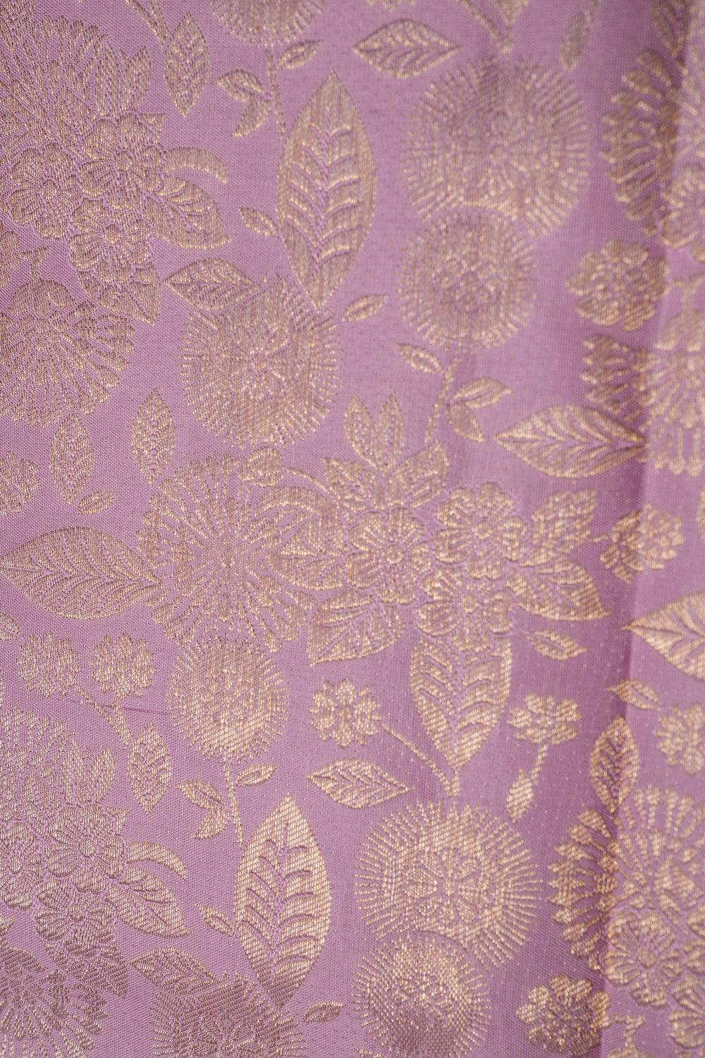 Kanchipattu Brocade Mauve Saree