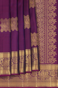 Image of Kanchi Pattu Pink Saree