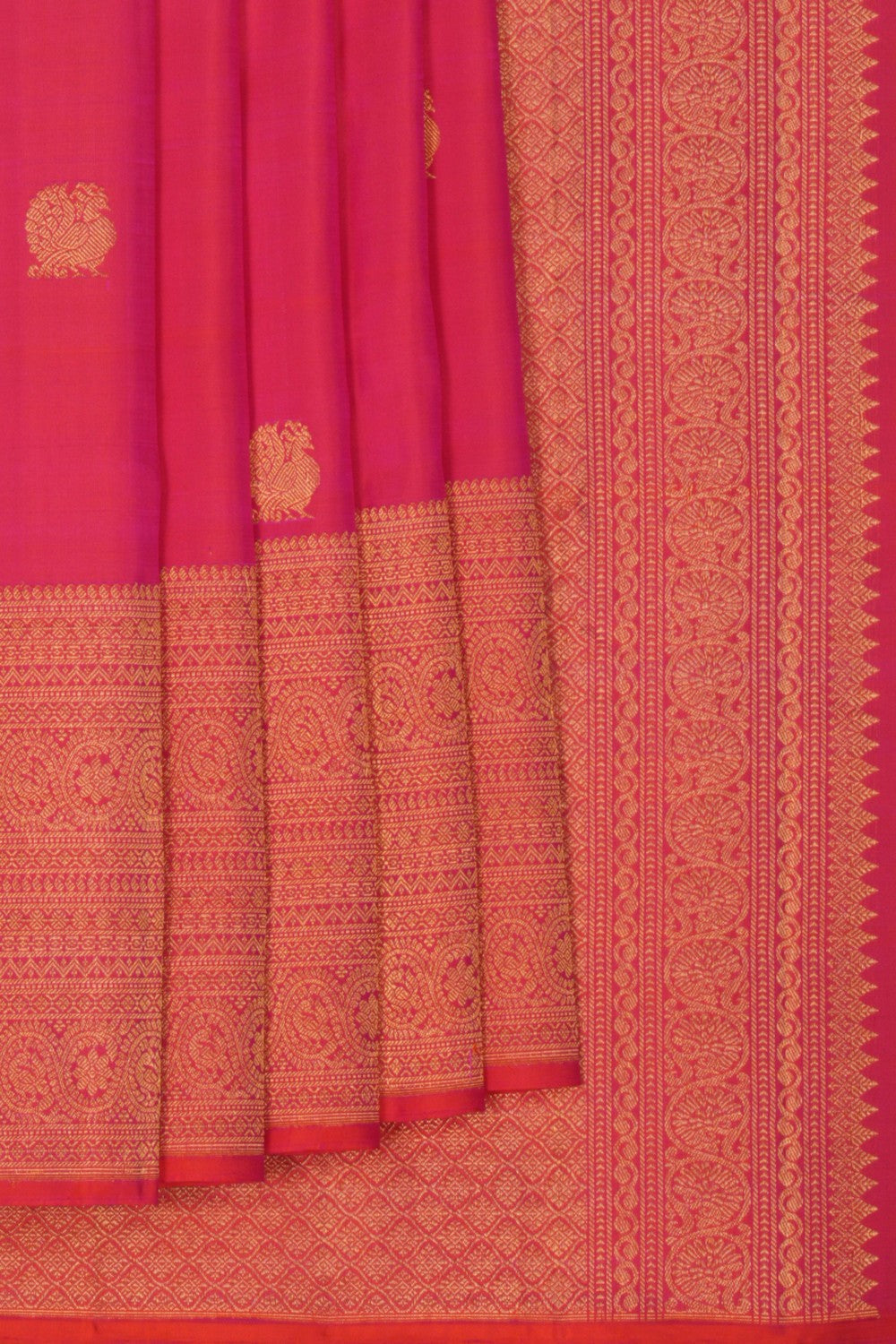 Kanchi Pattu Pink Saree