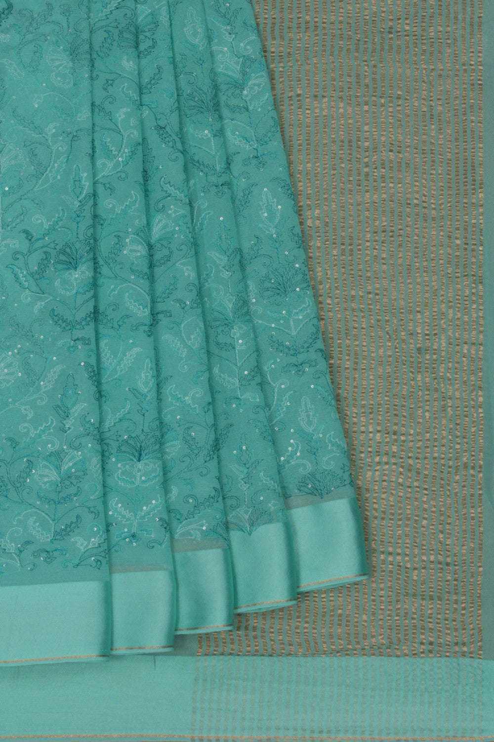 Image of Chiffon Embroidery Saree